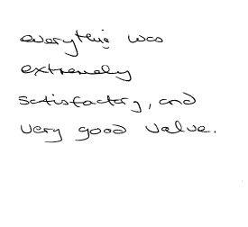 Customer review