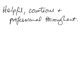 Customer review