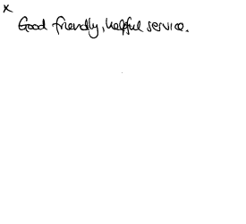 Customer review