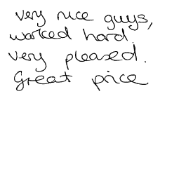 Customer review