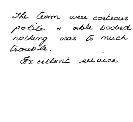 Customer review