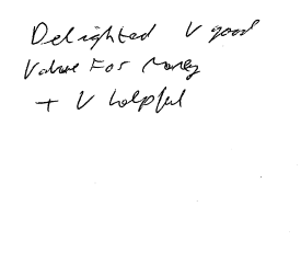 Customer review