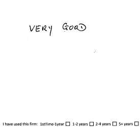 Customer review