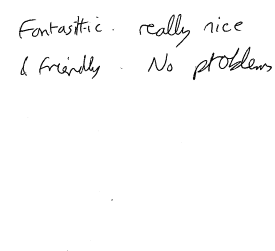 Customer review