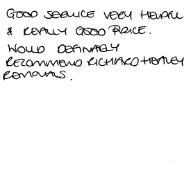 Customer review