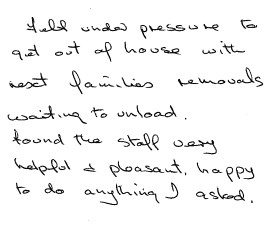 Customer review