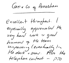 Customer review