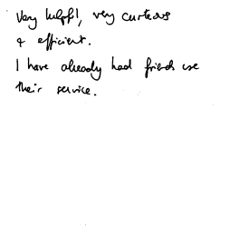 Customer review