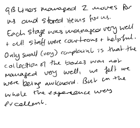 Customer review