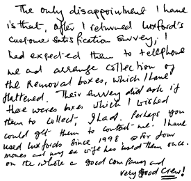 Customer review