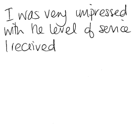 Customer review
