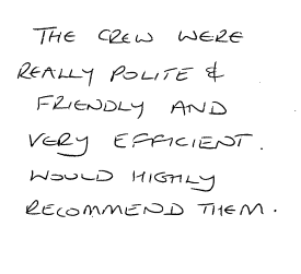Customer review