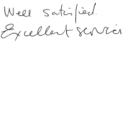 Customer review