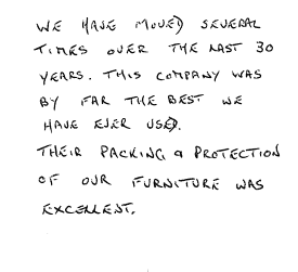 Customer review