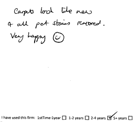 Customer review
