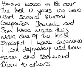 Customer review