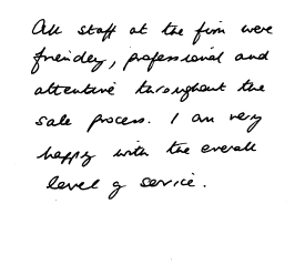 Customer review