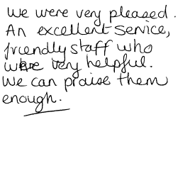 Customer review