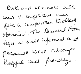 Customer review