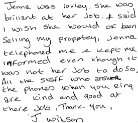 Customer review