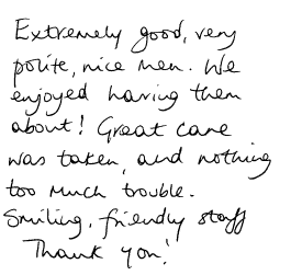 Customer review