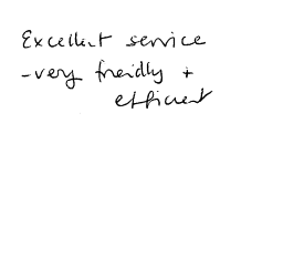 Customer review