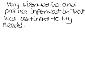 Customer review