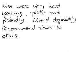 Customer review