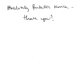 Customer review