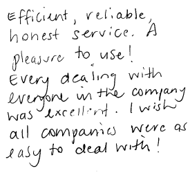 Customer review