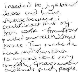 Customer review