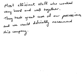 Customer review