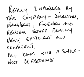 Customer review