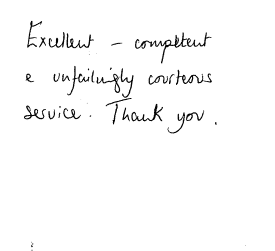 Customer review