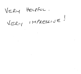 Customer review