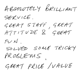 Customer review