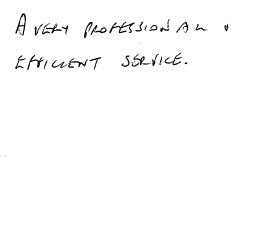 Customer review