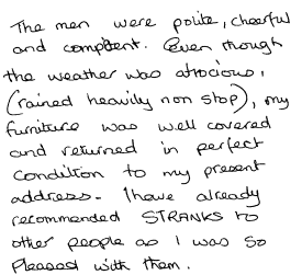 Customer review