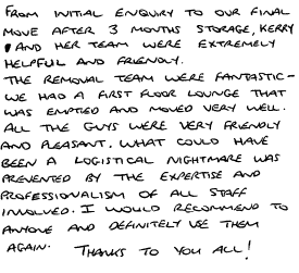 Customer review