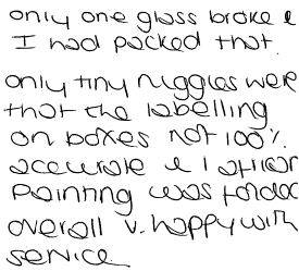 Customer review