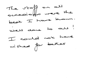 Customer review
