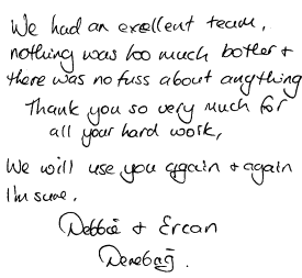 Customer review