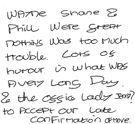 Customer review