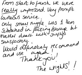 Customer review