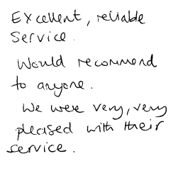 Customer review
