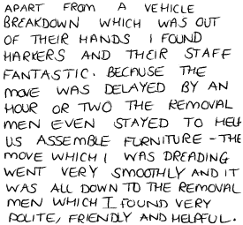 Customer review