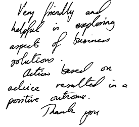 Customer review