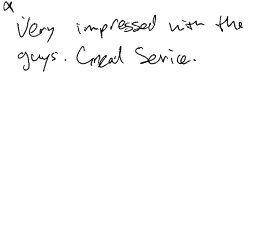 Customer review