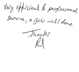 Customer review