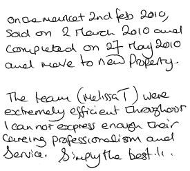 Customer review